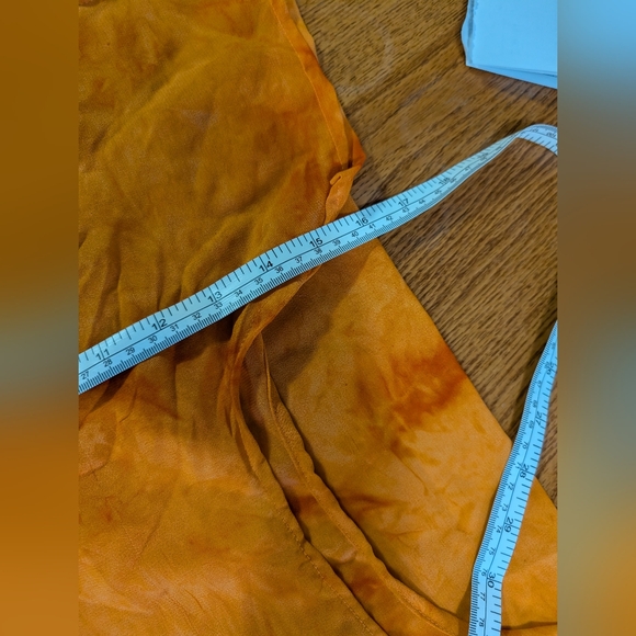 Orange Tie Dye Swim Lower Cover (I06) - Picture 6 of 8